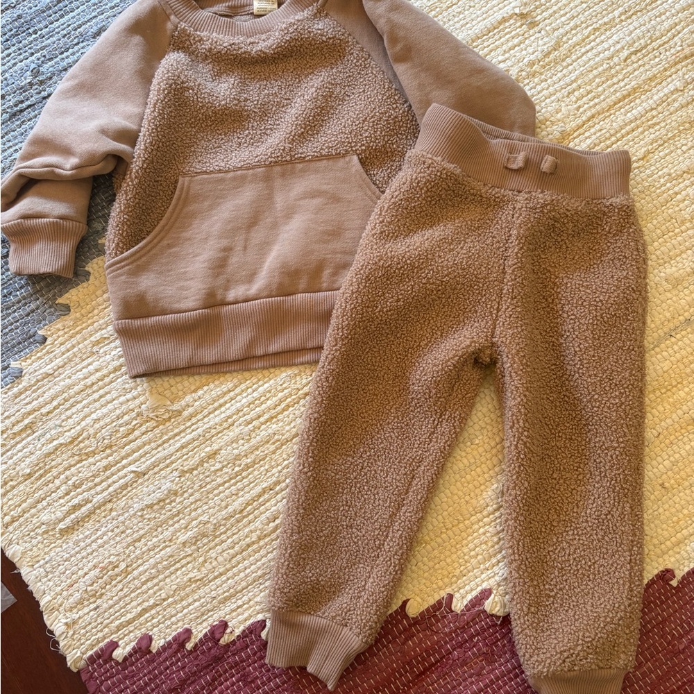Goumi Sherpa Fleece Set 2-3T